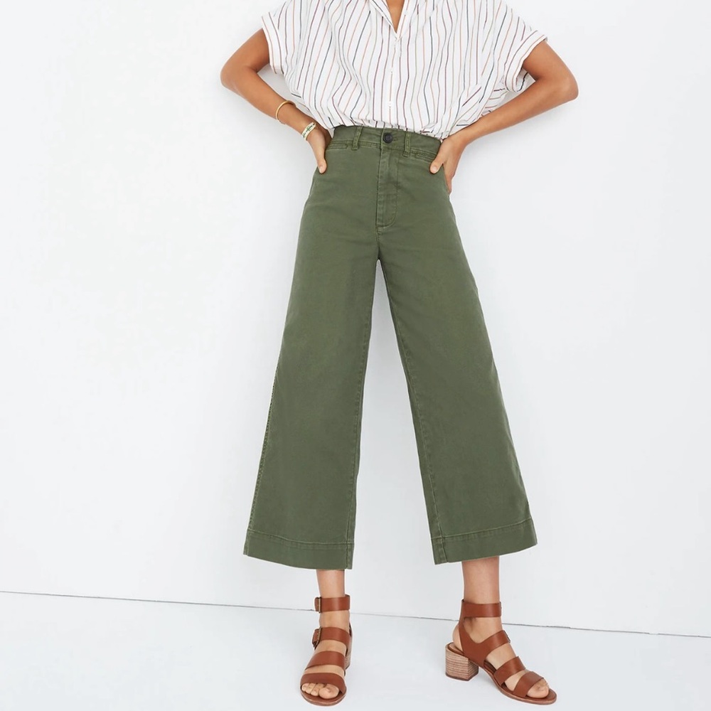 Emmett Wide-Leg Crop Pants
